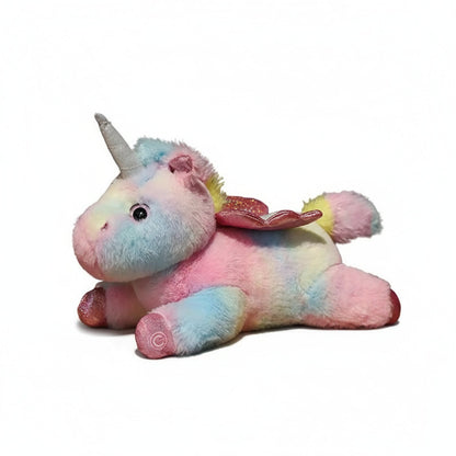 LumiCorn – Peluche Licorne Oreiller Lumineuse | Compagnon Doux et Relaxant pour Cadeau