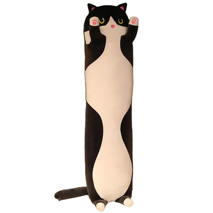 ChatMallow – Peluche Chat Oreiller Géante | Coussin Doux & Confort XXL