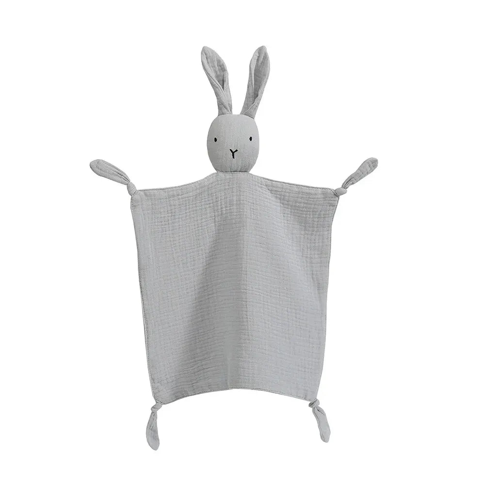 Lapinou DoudouMuslin – Couverture doudou lapin en mousseline coton