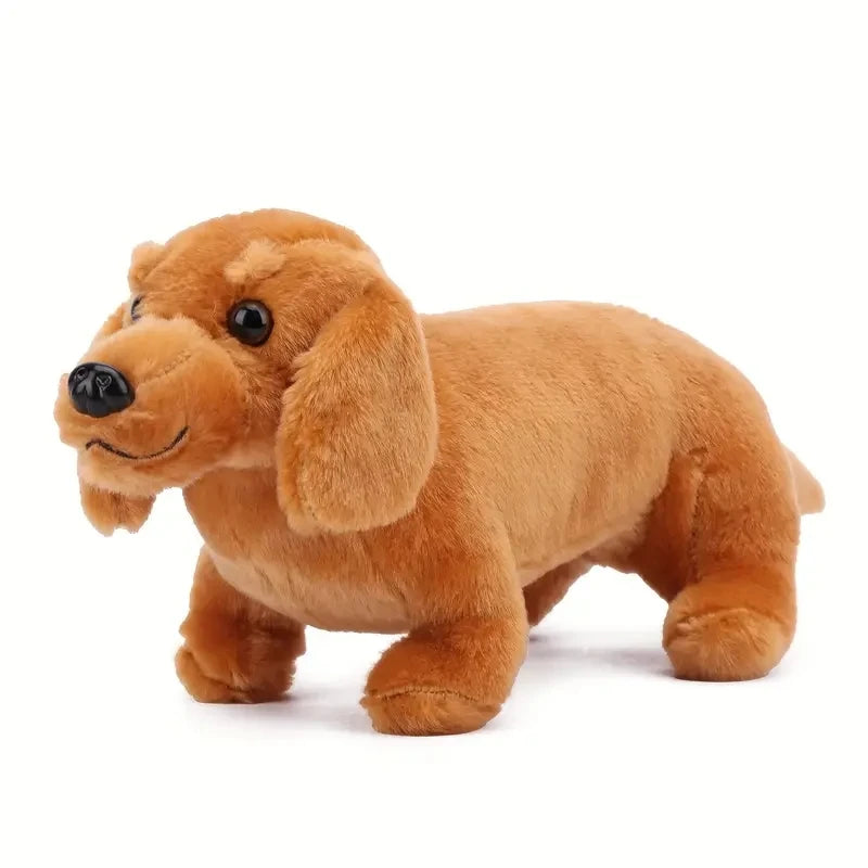 Choco’Toutou – Peluche Chien Réaliste Mignonne et Ultra Douce | Compagnon Adorable pour Enfants