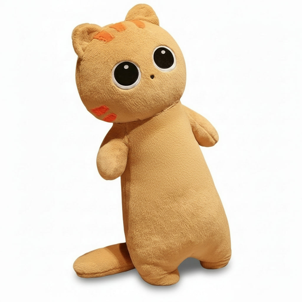 Minou Longline – Peluche Chat Géant | Douceur XXL & Compagnon Confort