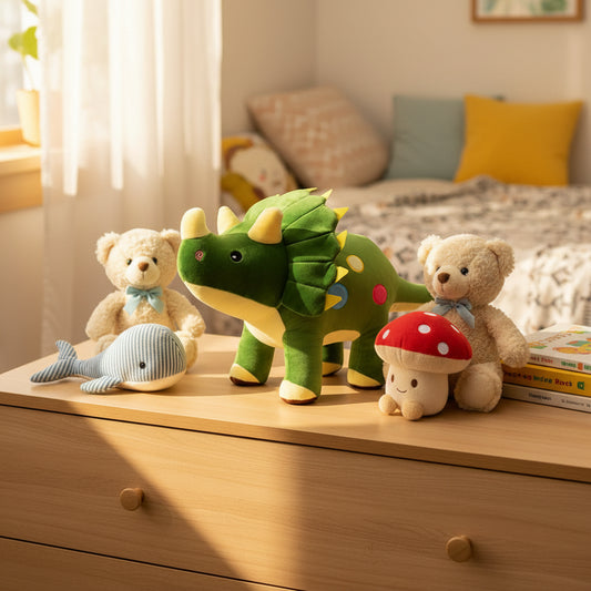 Tricé’Pop – Peluche Dinosaure Ultra Douce | Compagnon Réconfortant et Adorable pour Enfants