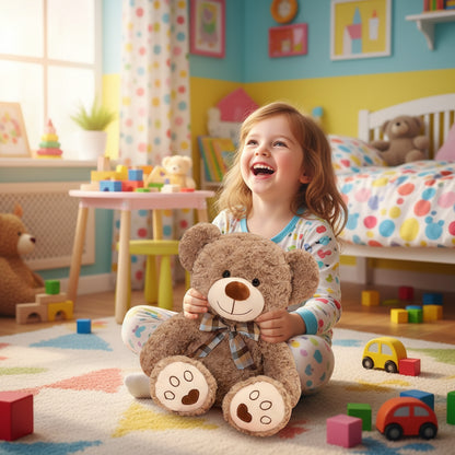 Peluche Ours à Croquer – Nounours’Chic | Doudou Doux et Compagnon Adorable pour Cadeau