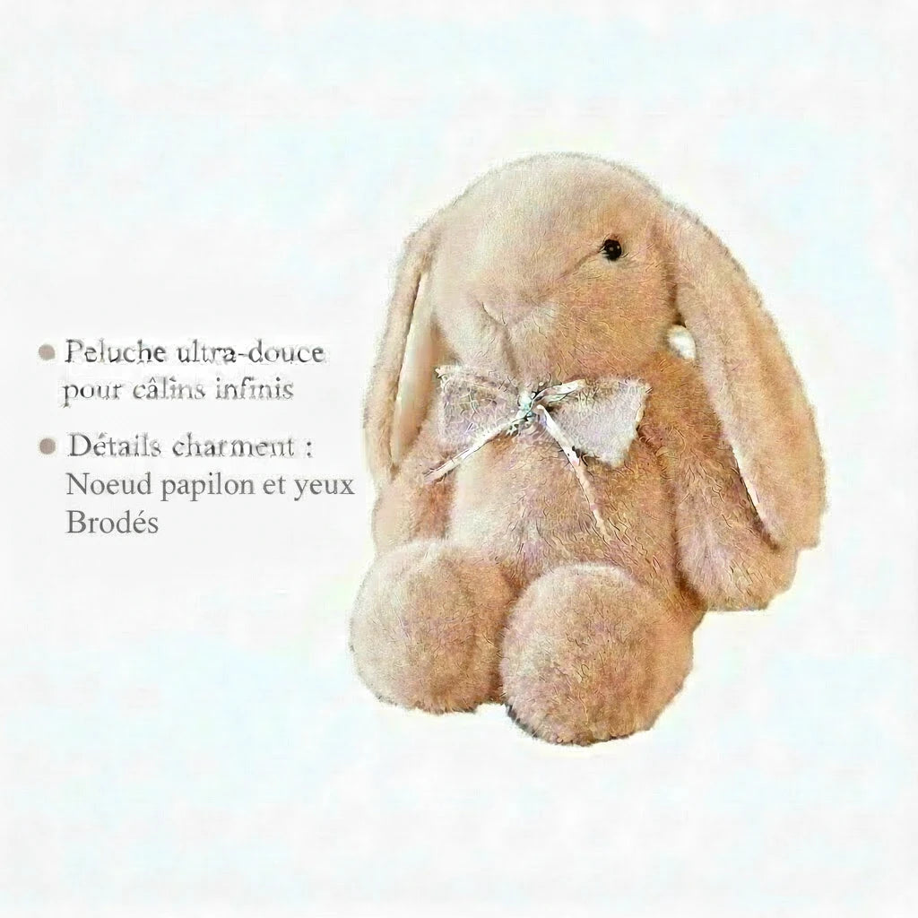 Coco Lapinou – Doudou Peluche Lapin | Compagnon Doux et Réconfortant pour Enfants
