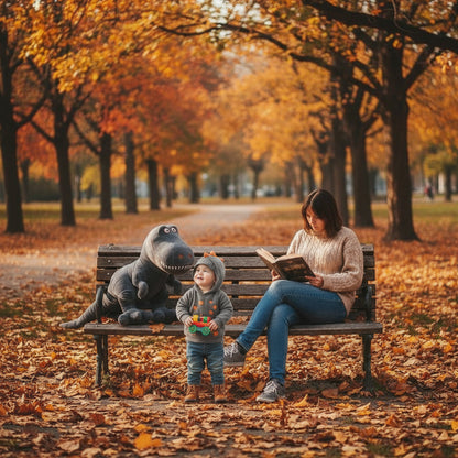 Dino’Plush – Peluche Tyrannosaure Adorable | Doudou Ultra Doux pour Petits et Grands