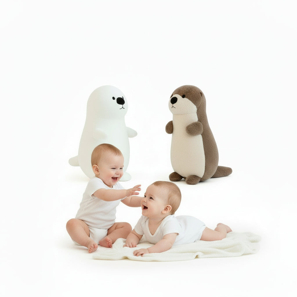 Loutre’Mignon – Peluche Loutre Réaliste Toute Douce | Compagnon Ultra Confort pour Enfants et Adultes