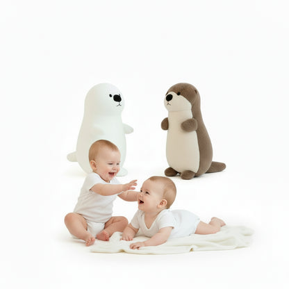 Loutre’Mignon – Peluche Loutre Réaliste Toute Douce | Compagnon Ultra Confort pour Enfants et Adultes