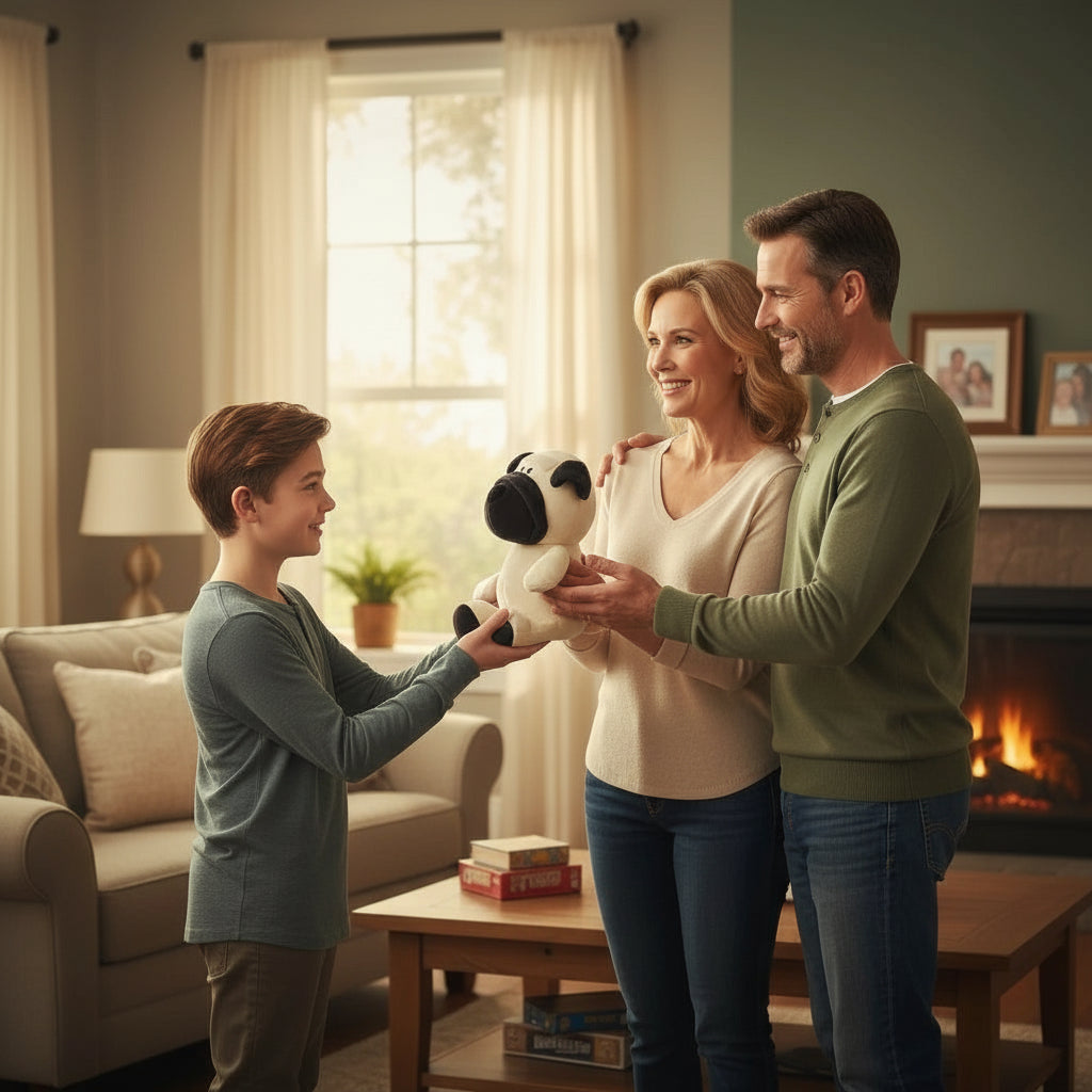 Mini AmiCanin : Peluche Chien Doux et Kawaii