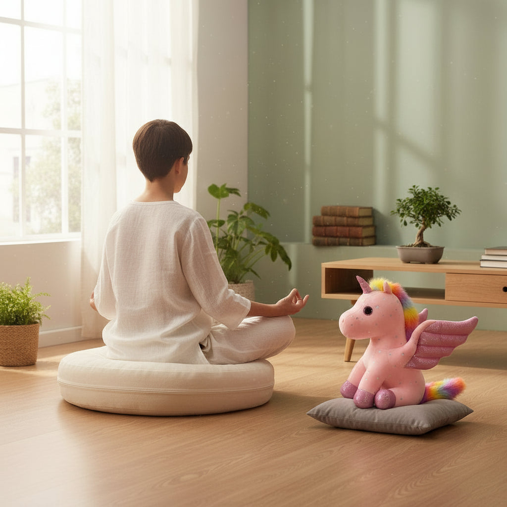 Angelynn – Peluche Licorne aux Ailes Scintillantes | Compagnon Magique et Doux pour Cadeau Féérique