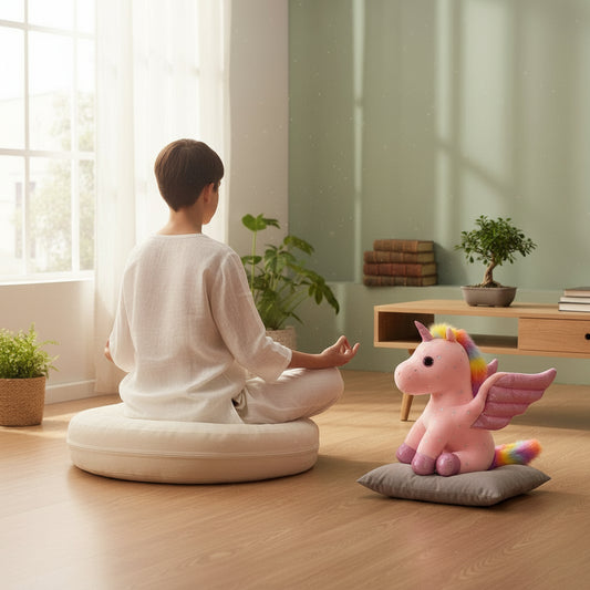 Angelynn – Peluche Licorne aux Ailes Scintillantes | Compagnon Magique et Doux pour Cadeau Féérique