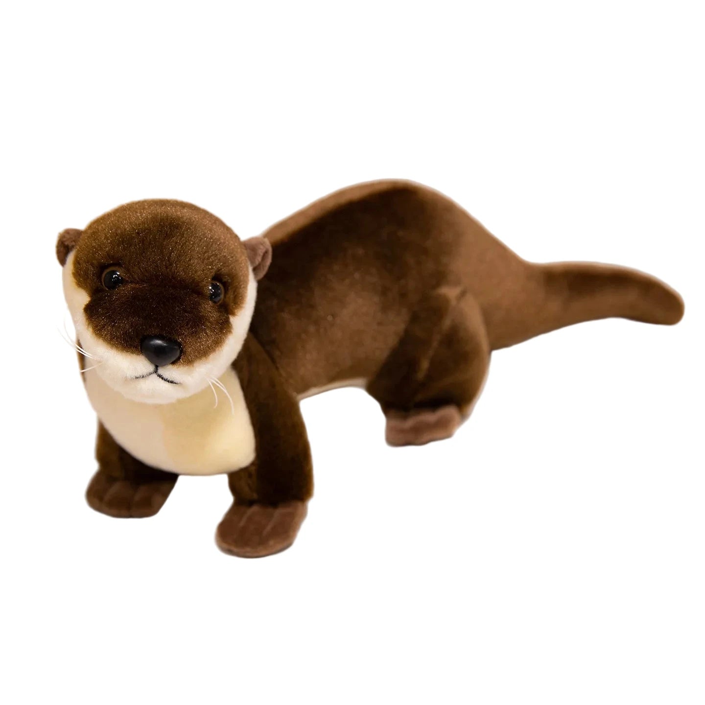 Loutre’Douce – Peluche Loutre Debout et Assise | Peluche Brune Ultra Douce & Cadeau Idéal pour Enfants