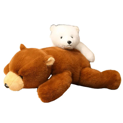 Bouli l’Ours Rêveur – Peluche Ours Polaire | Compagnon Ultra Doux pour Enfants & Cadeau Hivernal