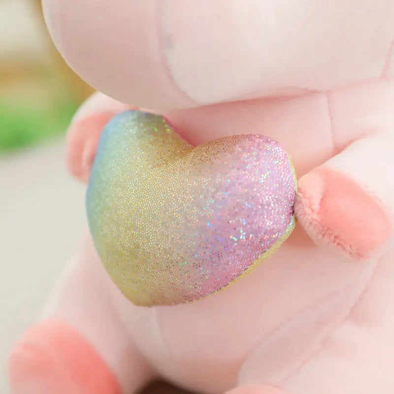 BellaDream – Peluche Licorne Kawaii avec Coeur | Compagnon Doux et Adorable pour Cadeau