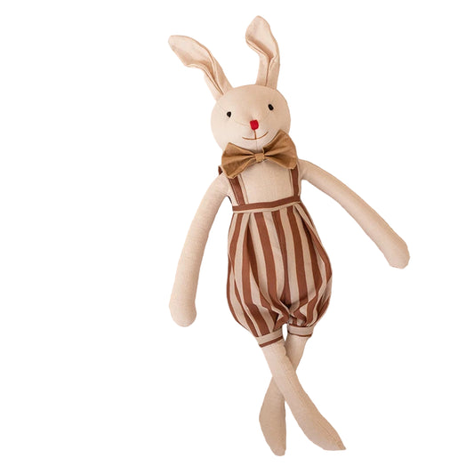Lapinou’Coco – Peluche Lapin à Robe | Compagnon Doux et Élégant pour Enfants et Cadeau Adorable