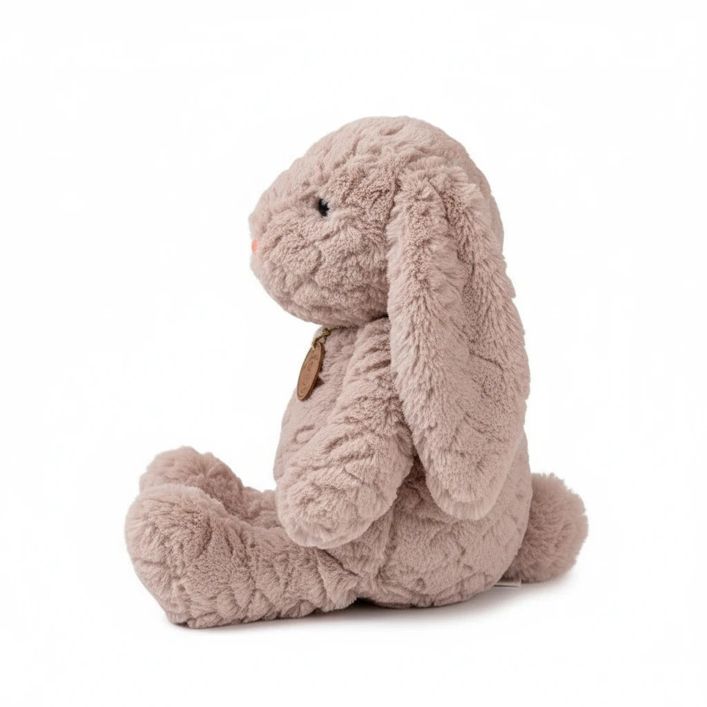 Peluche Lapin Brun Ultra Douce – LapinToutDoux Brun | Cadeau Adorable & Confort Absolu