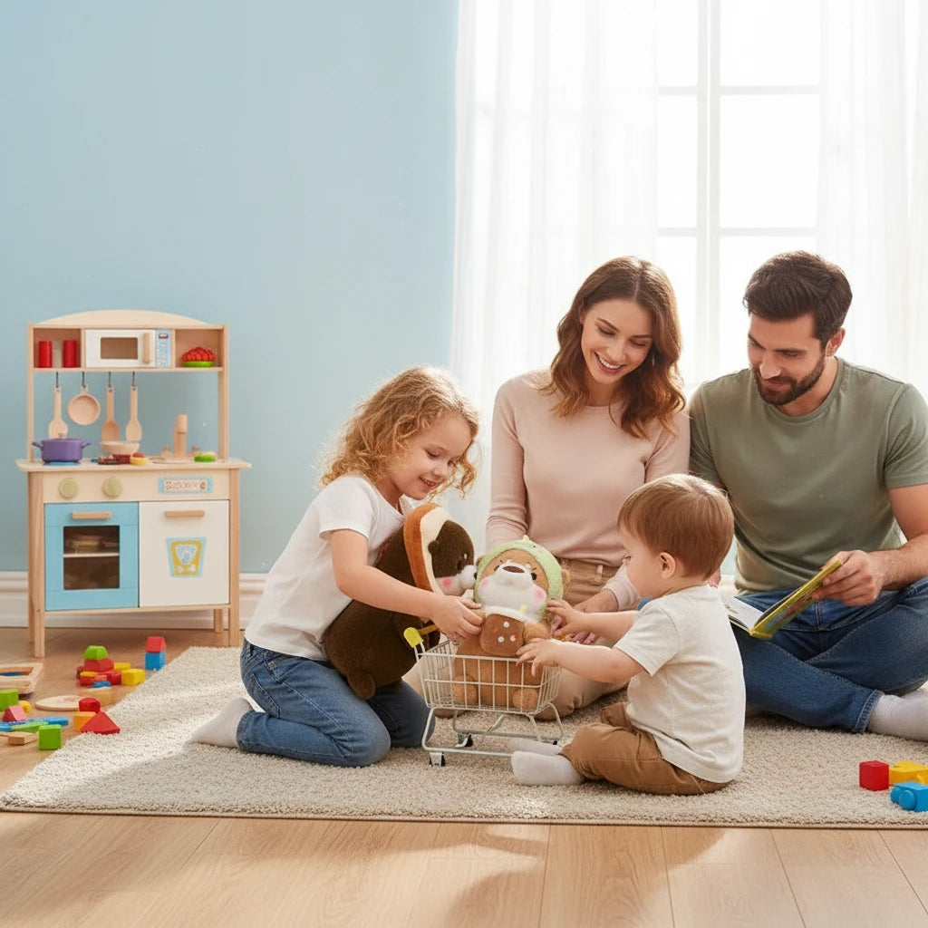 Loutre’Mimi – Peluche Loutre Brune Transformable | Peluche Animale Ultra Douce & Cadeau Original