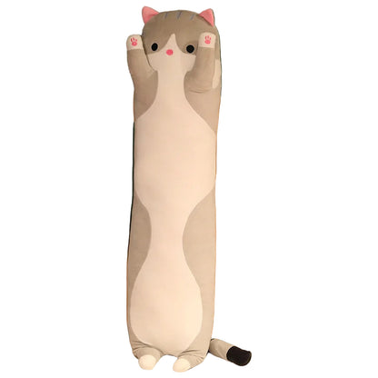 ChatMallow – Peluche Chat Oreiller Géante | Coussin Doux & Confort XXL