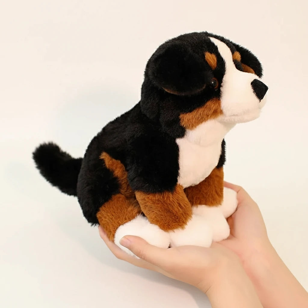 Berny – Peluche Chien Bouvier Bernois | Compagnon Doux et Adorable pour Enfants