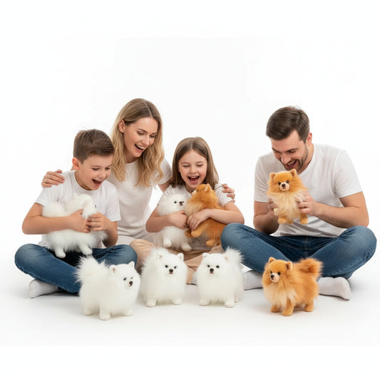 Pom’Câlin – Peluche Chien Ultra Doux | Compagnon Réconfortant et Doudou Adorable