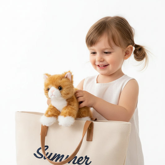 Chouchou le Chaton – Peluche Chat Ultra Douceur | Compagnon Réconfortant pour Enfants