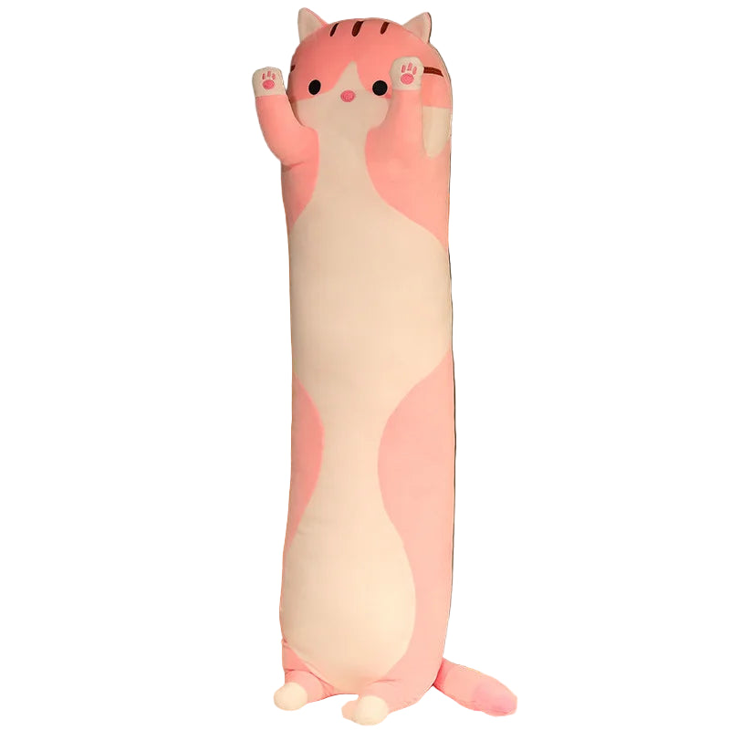 ChatMallow – Peluche Chat Oreiller Géante | Coussin Doux & Confort XXL