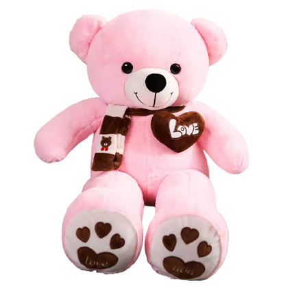 Calinours Cœur Géant – Peluche Douce Premium | Cadeau Enfant & Déco Chambre