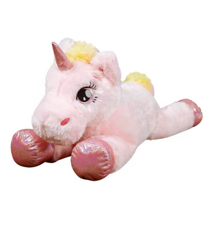 Licorniou – Peluche Licorne rose Géante | Compagnon Doux et Adorable pour Cadeau